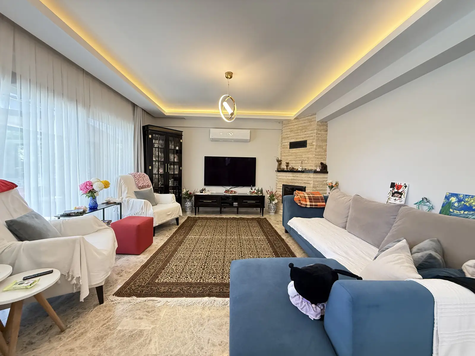 FETHİYE ÇALIŞ PLAJINA 200 METRE MÜSTAKİL HAVUZLU, BAHÇELİ VİLLA