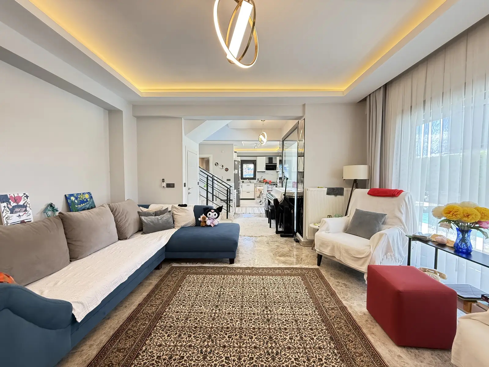 FETHİYE ÇALIŞ PLAJINA 200 METRE MÜSTAKİL HAVUZLU, BAHÇELİ VİLLA