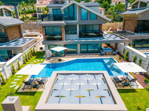 Fethiye Ovacık’ta Satılık Kira Garantili Lüks Villa – 3+1 Müstakil Konsept