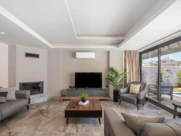 Fethiye Ovacık’ta Satılık Kira Garantili Lüks Villa – 3+1 Müstakil Konsept