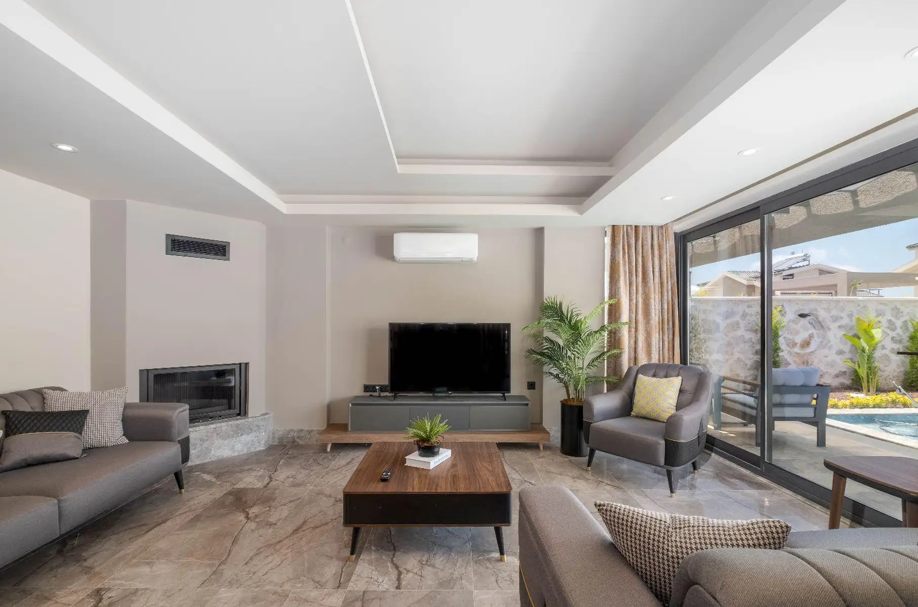 Fethiye Ovacık’ta Satılık Kira Garantili Lüks Villa – 3+1 Müstakil Konsept