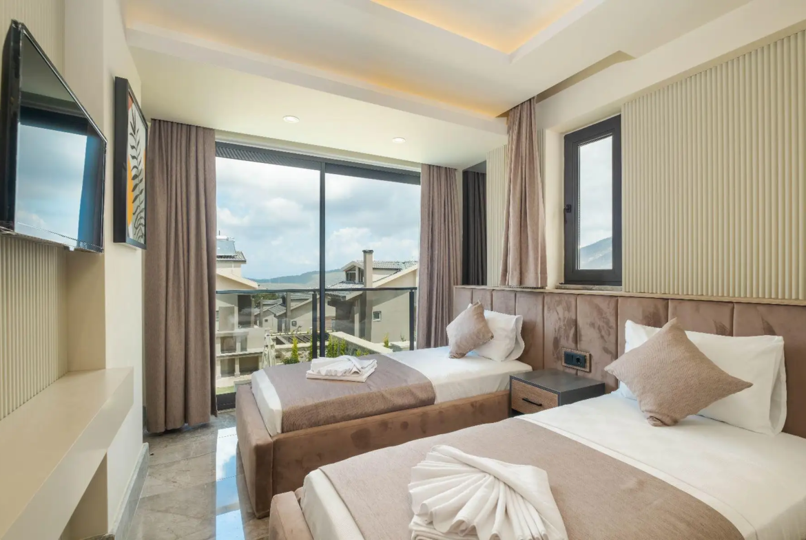 Fethiye Ovacık’ta Satılık Kira Garantili Lüks Villa – 3+1 Müstakil Konsept