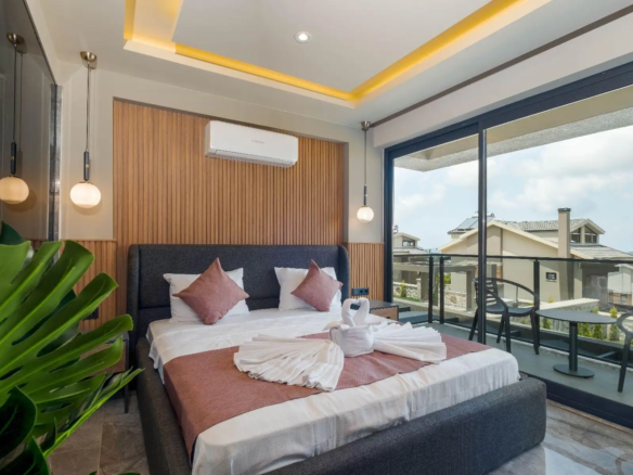 Fethiye Ovacık’ta Satılık Kira Garantili Lüks Villa – 3+1 Müstakil Konsept