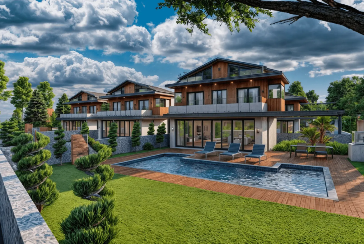 Ovacık’ta Projeden Son Villa