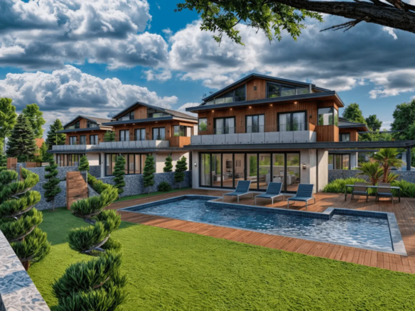 Ovacık’ta Projeden Son Villa