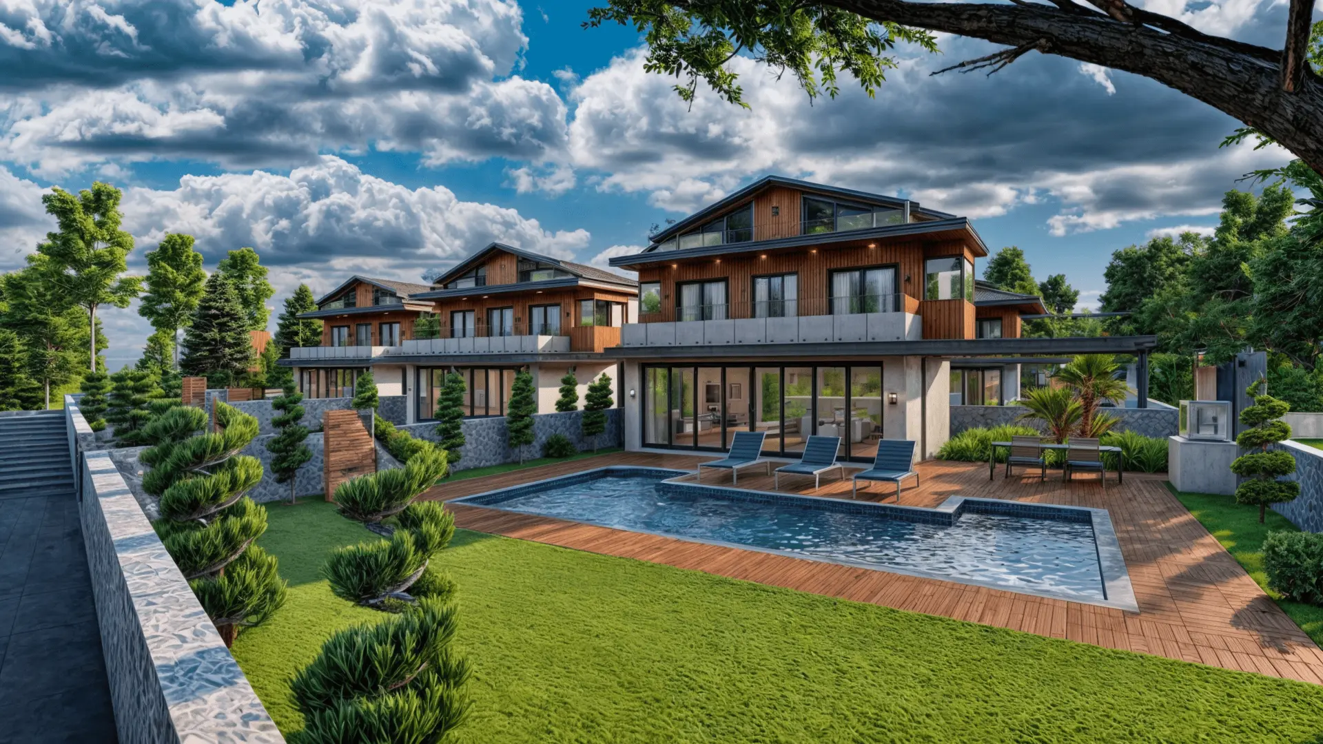 Ovacık’ta Projeden Son Villa