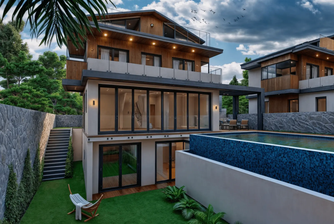 Ovacık’ta Projeden Son Villa
