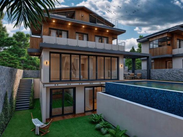 Ovacık’ta Projeden Son Villa