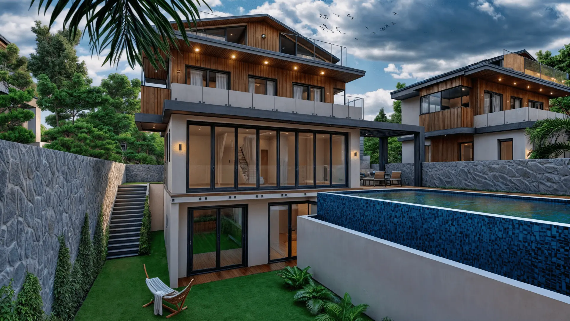 Ovacık’ta Projeden Son Villa