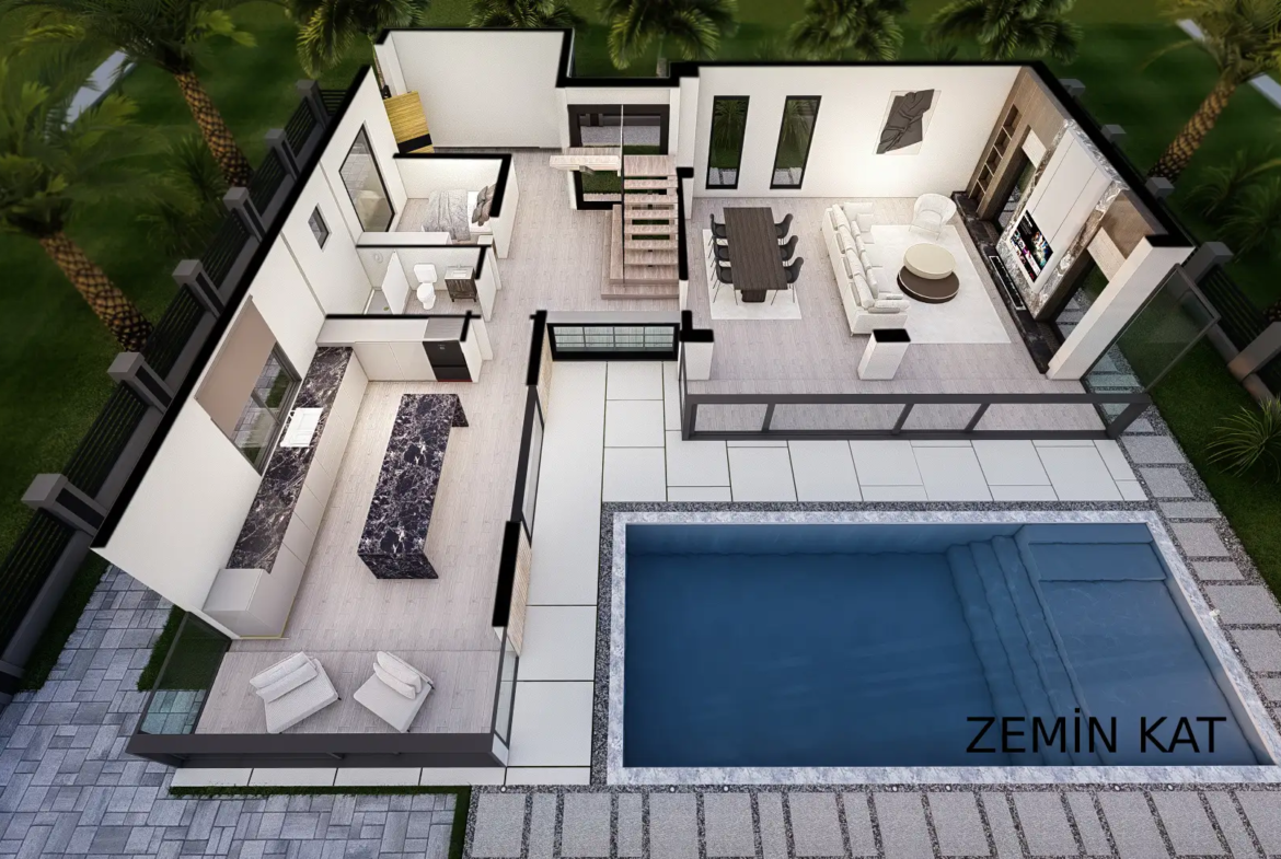 Akarca Villaları’nda Modern Yaşamın Zirvesini Keşfedin
