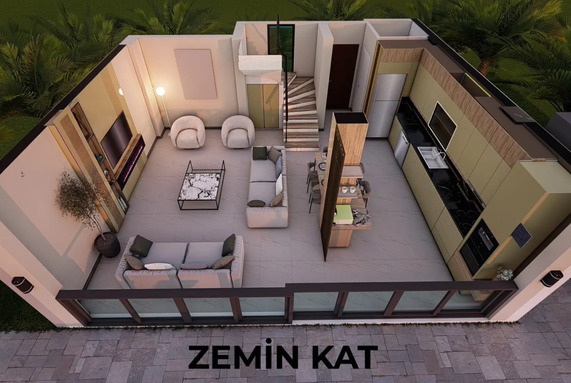 Ovacık’ta Projeden Son Villa