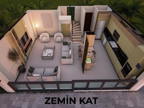 Ovacık’ta Projeden Son Villa