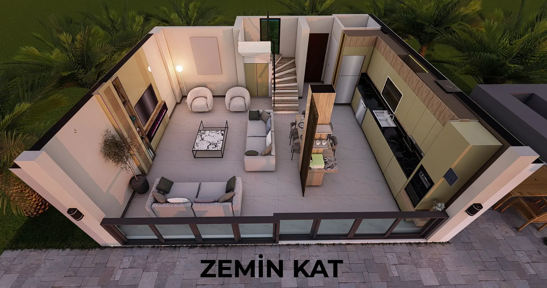 Ovacık’ta Projeden Son Villa