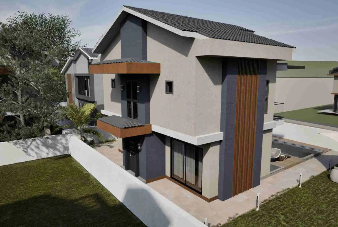 Çalış’ta Ultra Lüks 4+1 Satılık Villa