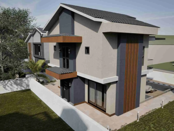 Çalış’ta Ultra Lüks 4+1 Satılık Villa