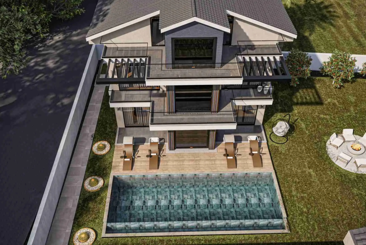 Çalış’ta Ultra Lüks 4+1 Satılık Villa