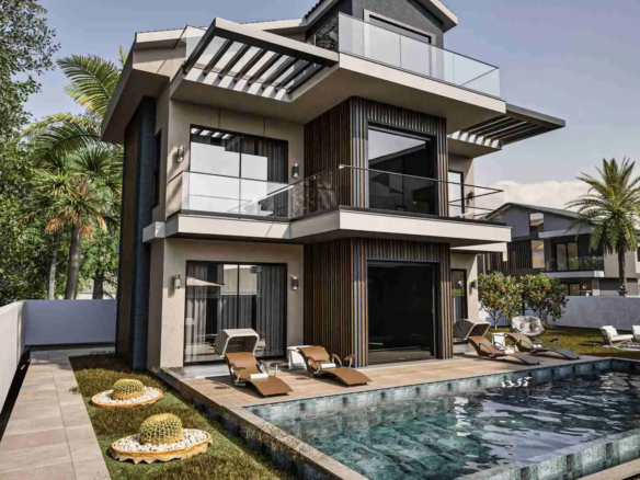 Çalış’ta Ultra Lüks 4+1 Satılık Villa