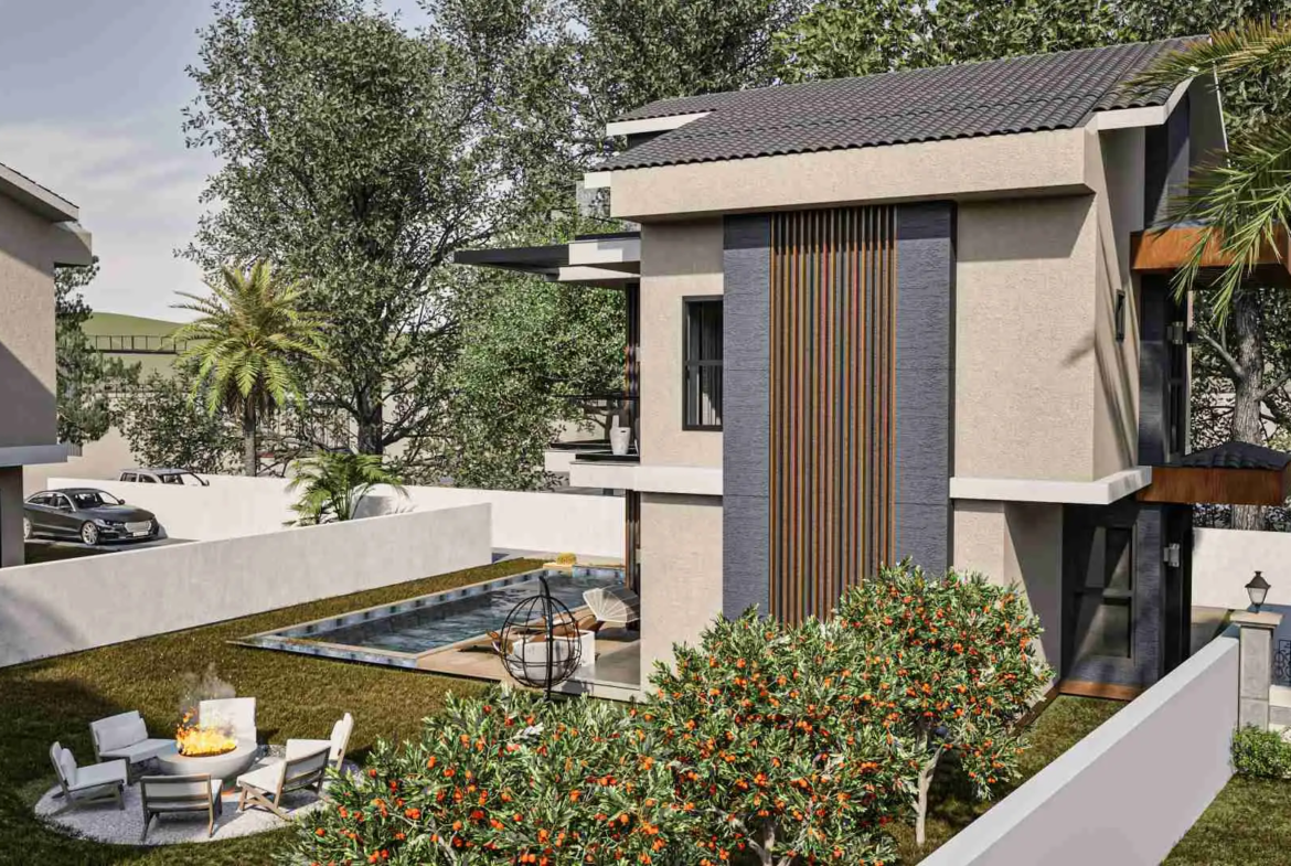 Çalış’ta Ultra Lüks 4+1 Satılık Villa
