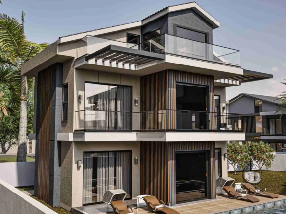 Çalış’ta Ultra Lüks 4+1 Satılık Villa