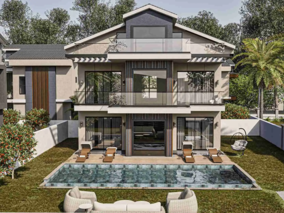 Çalış’ta Ultra Lüks 4+1 Satılık Villa