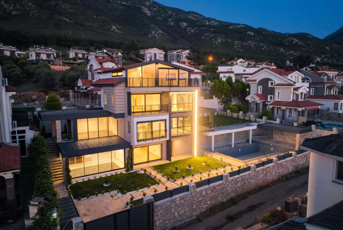 Fethiye Ovacık’ta 5+1 Müstakil Ultra Lüks Villa