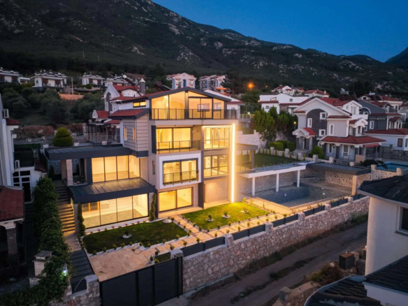 Fethiye Ovacık’ta 5+1 Müstakil Ultra Lüks Villa
