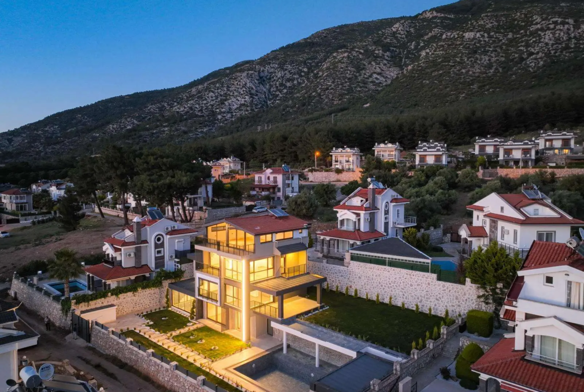 Fethiye Ovacık’ta 5+1 Müstakil Ultra Lüks Villa