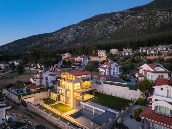 Fethiye Ovacık’ta 5+1 Müstakil Ultra Lüks Villa