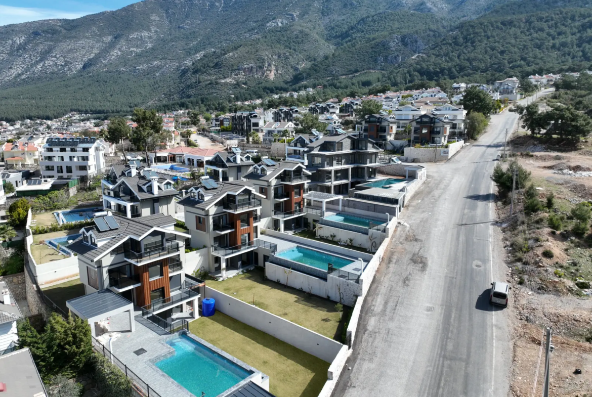 Fethiye Ovacık’ta 5+1 Açık-Kapalı Havuzlu Müstakil Villa