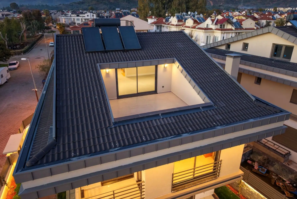Müstakil Havuzlu ve Yerden Isıtmalı, 5 Yatak Odalı Lüks Müstakil Villa