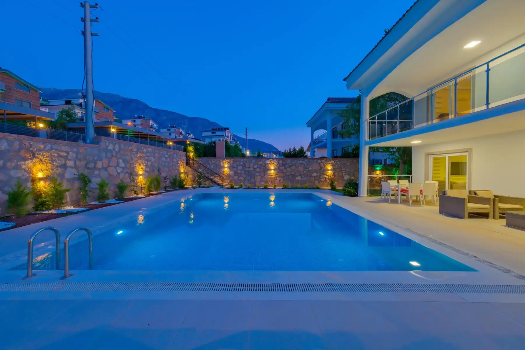 Fethiye, Ovacık’da 500 m² Özel Bahçeli, Muhteşem 3 Yatak Odalı Müstakil Lüks Villa