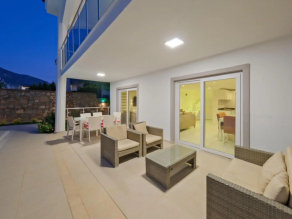 Fethiye, Ovacık’da 500 m² Özel Bahçeli, Muhteşem 3 Yatak Odalı Müstakil Lüks Villa