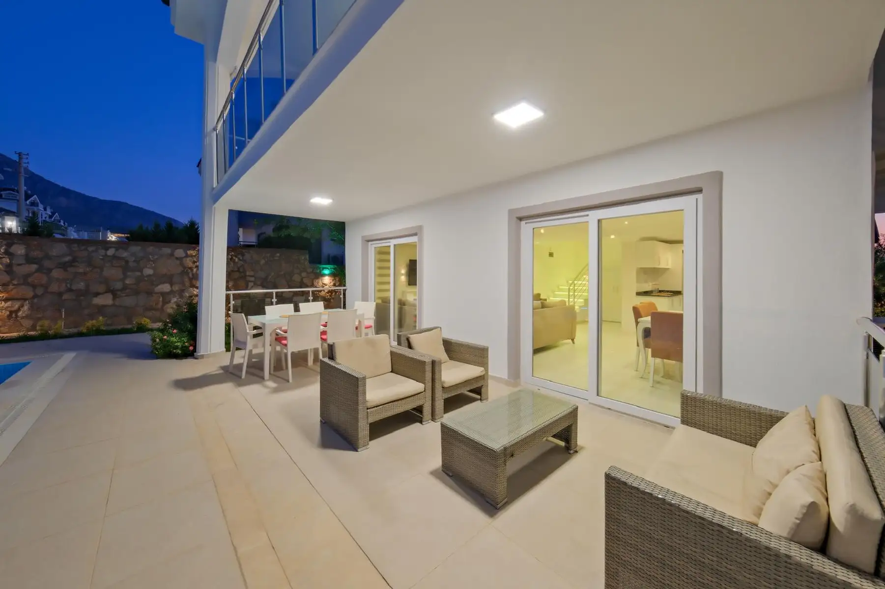 Fethiye, Ovacık’da 500 m² Özel Bahçeli, Muhteşem 3 Yatak Odalı Müstakil Lüks Villa