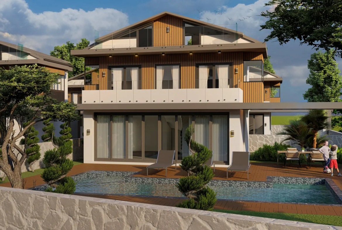 Ovacık’ta Projeden Son Villa