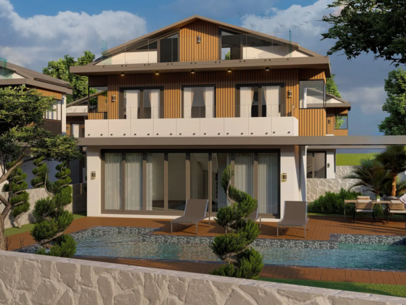 Ovacık’ta Projeden Son Villa