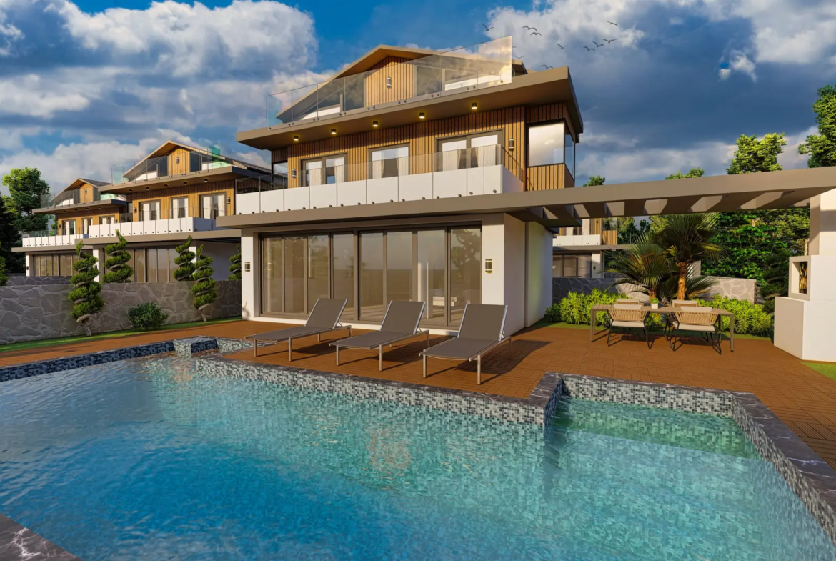 Ovacık’ta Projeden Son Villa