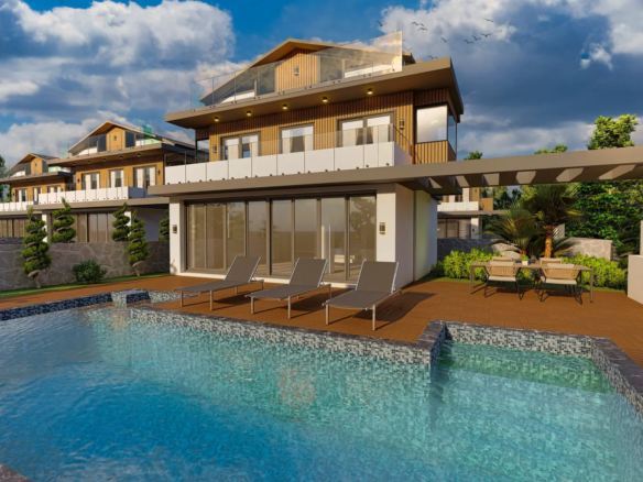 Ovacık’ta Projeden Son Villa