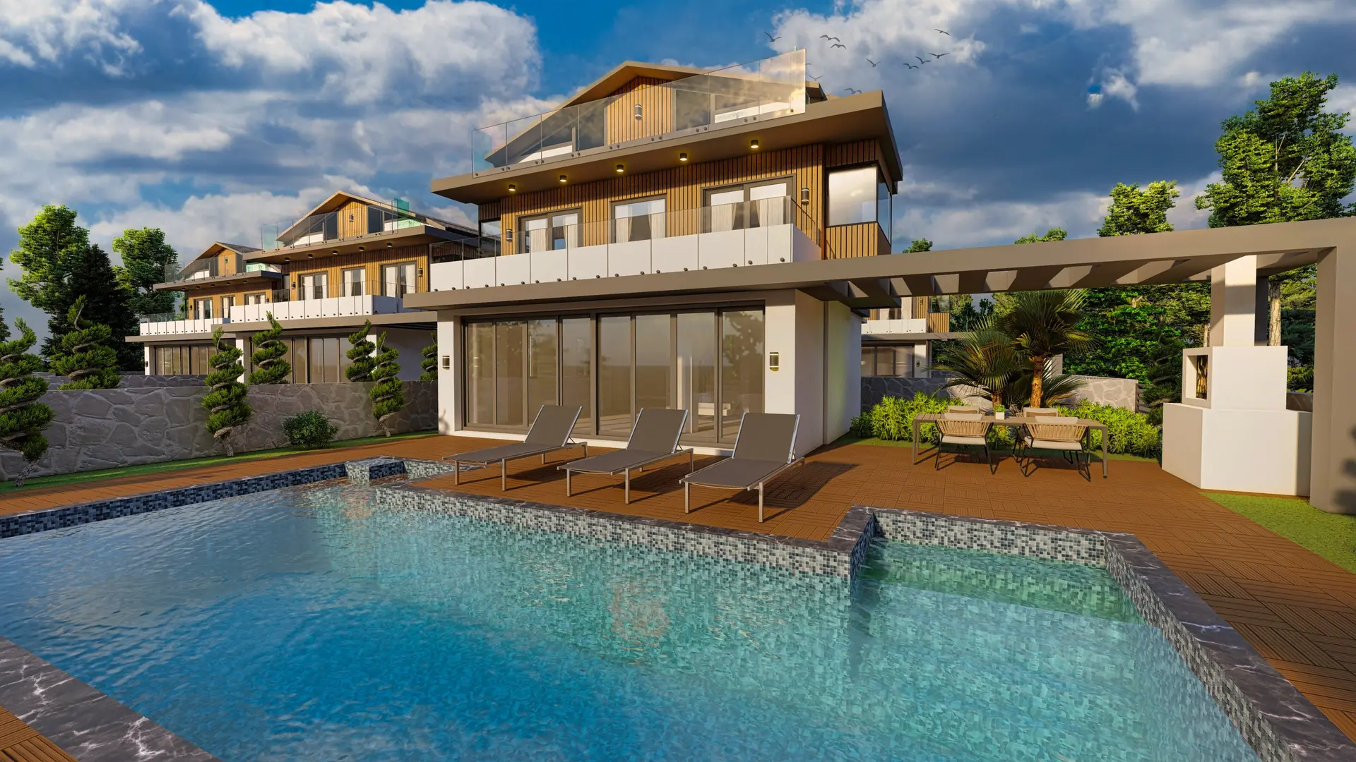 Ovacık’ta Projeden Son Villa