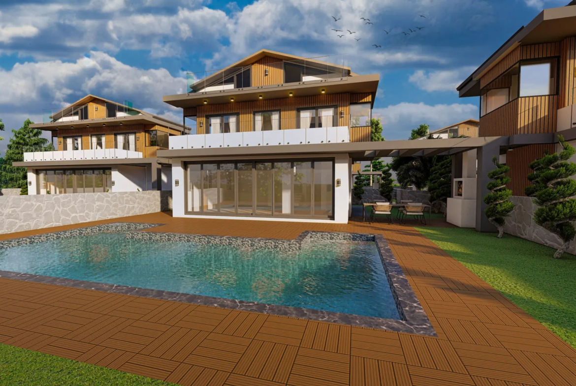 Ovacık’ta Projeden Son Villa