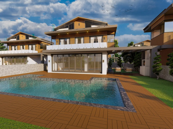 Ovacık’ta Projeden Son Villa