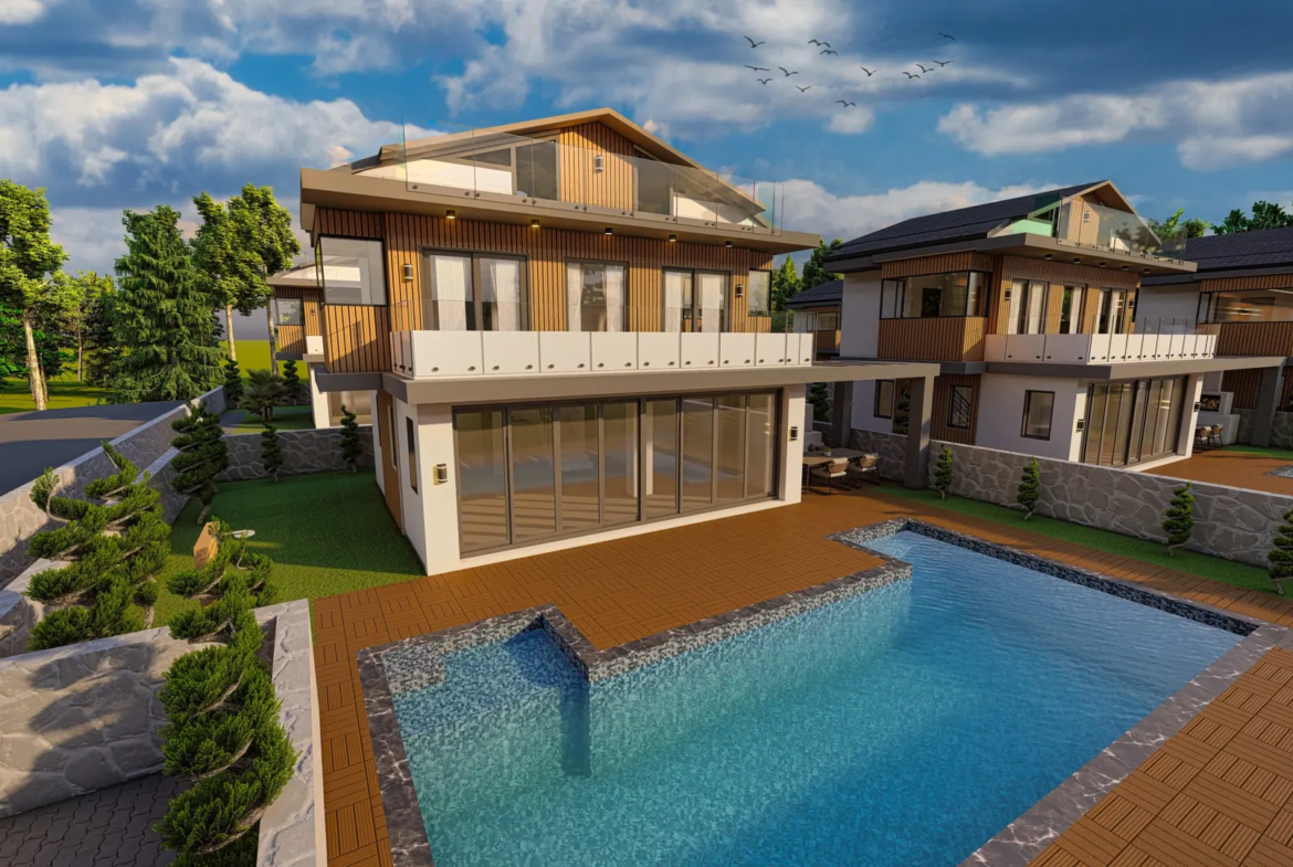 Ovacık’ta Projeden Son Villa