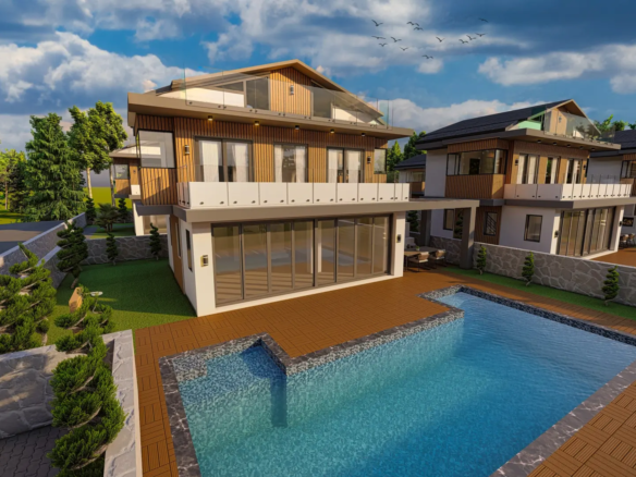 Ovacık’ta Projeden Son Villa