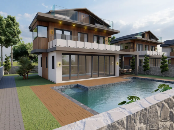 Ovacık’ta Projeden Son Villa
