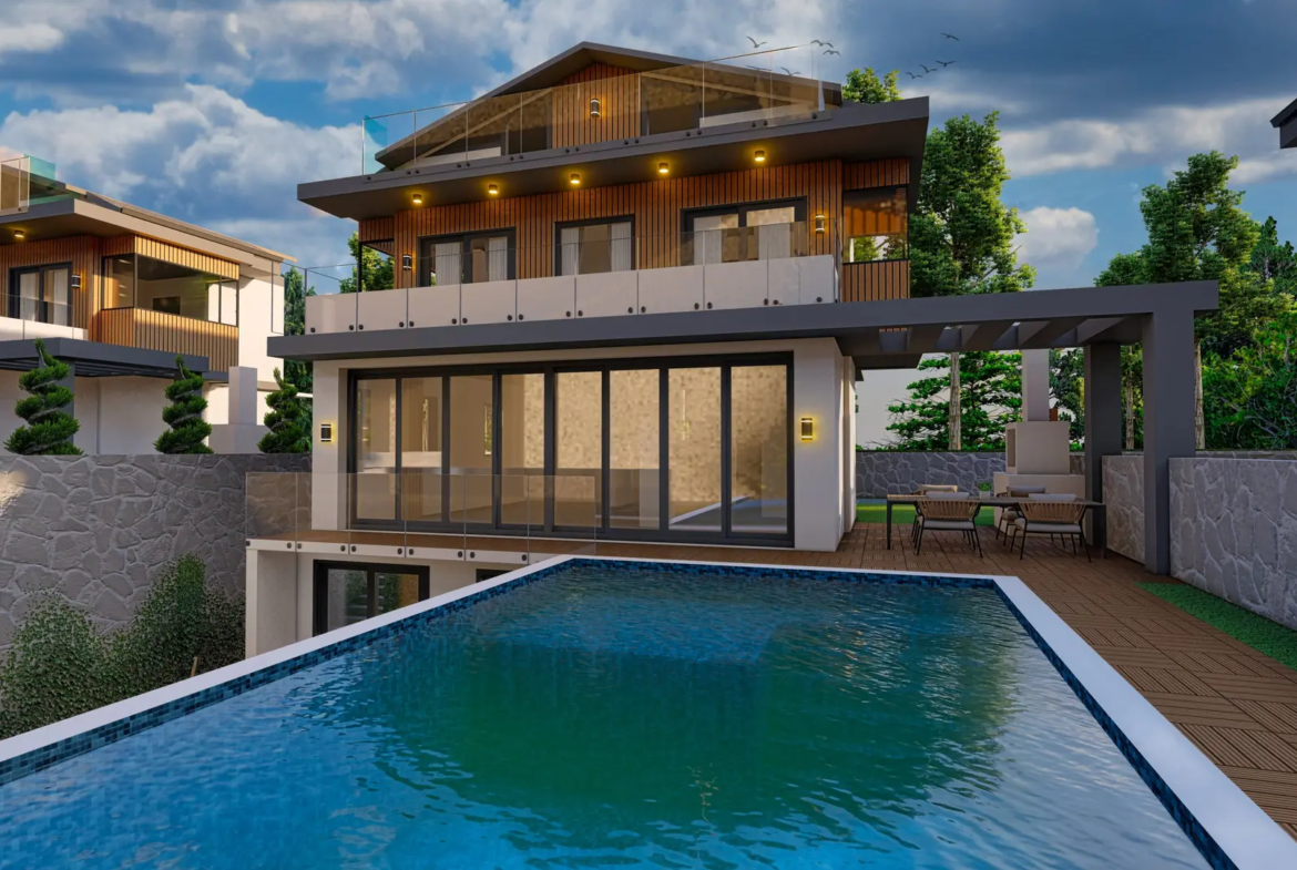 Ovacık’ta Projeden Son Villa