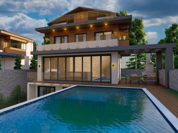 Ovacık’ta Projeden Son Villa