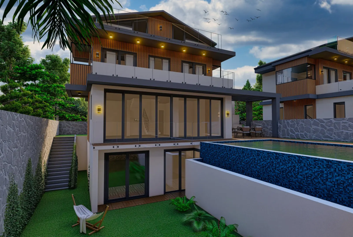 Ovacık’ta Projeden Son Villa