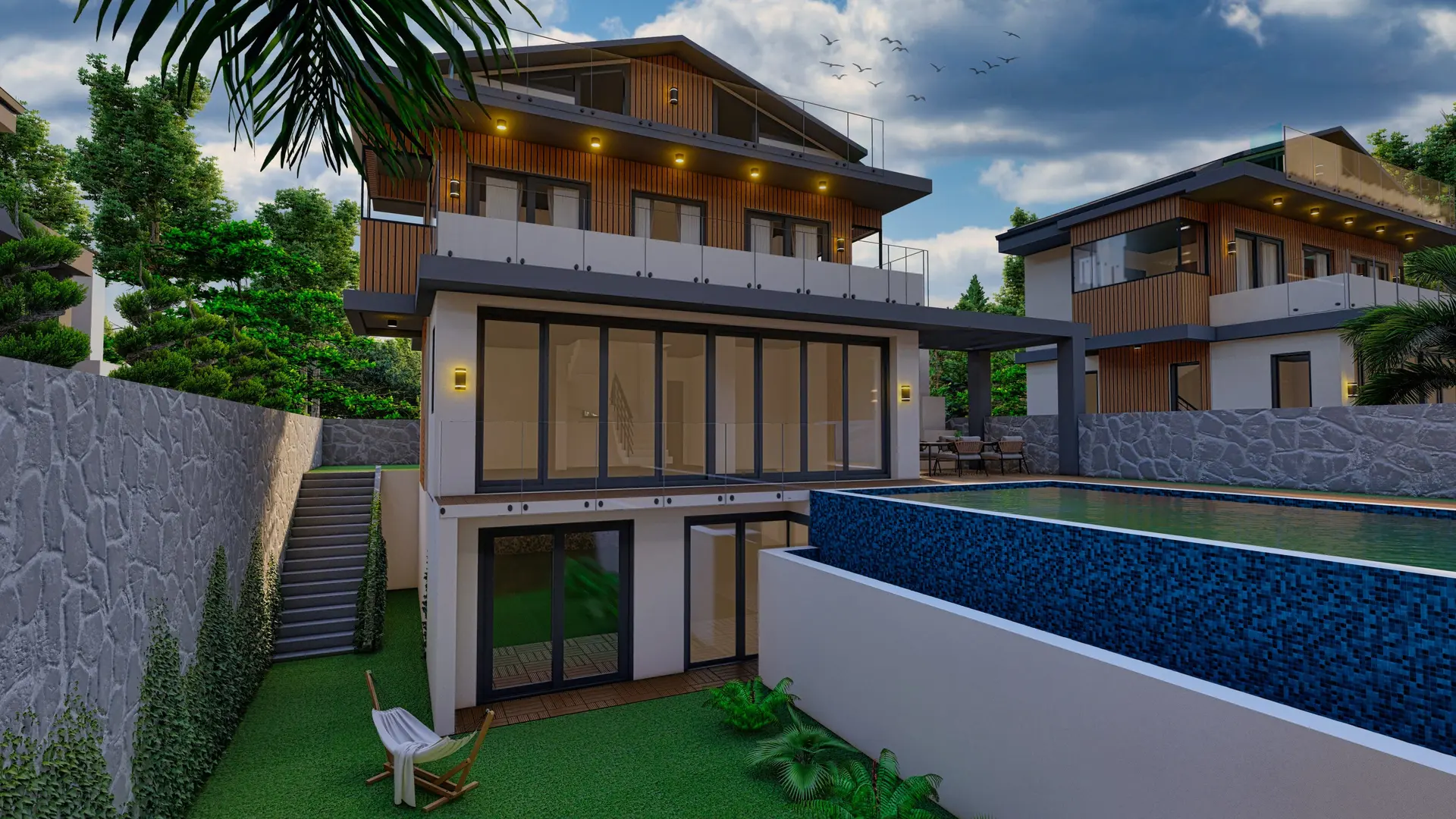 Ovacık’ta Projeden Son Villa