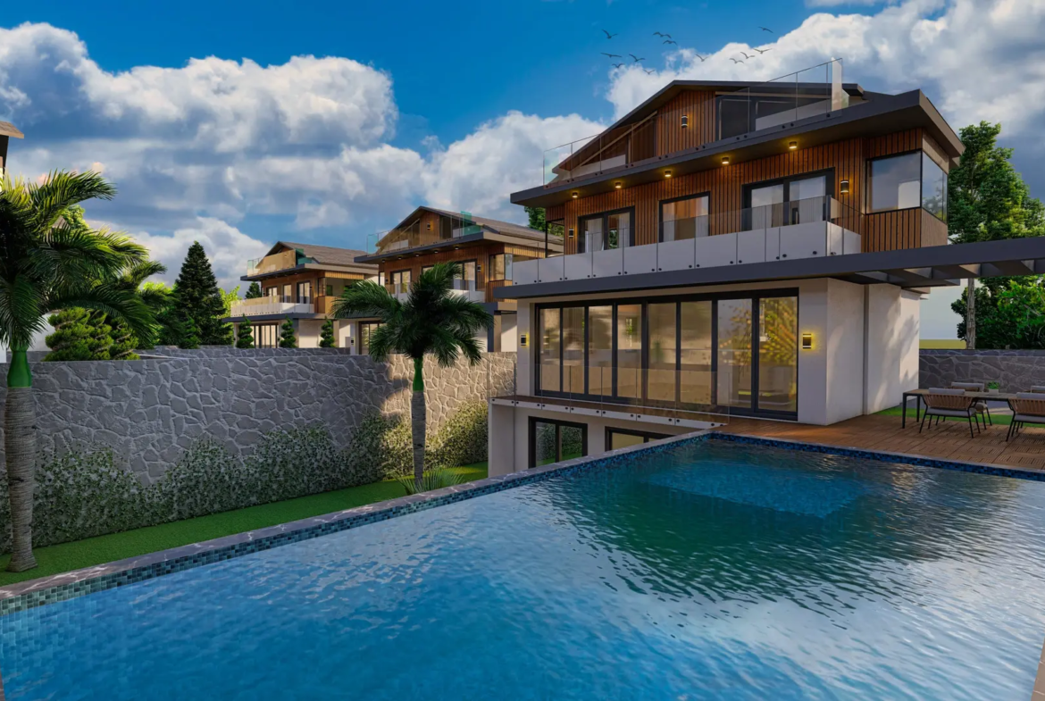 Ovacık’ta Projeden Son Villa