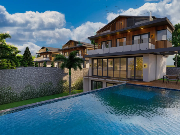 Ovacık’ta Projeden Son Villa