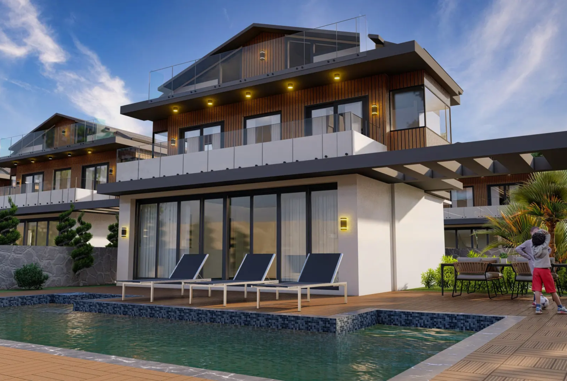 Ovacık’ta Projeden Son Villa